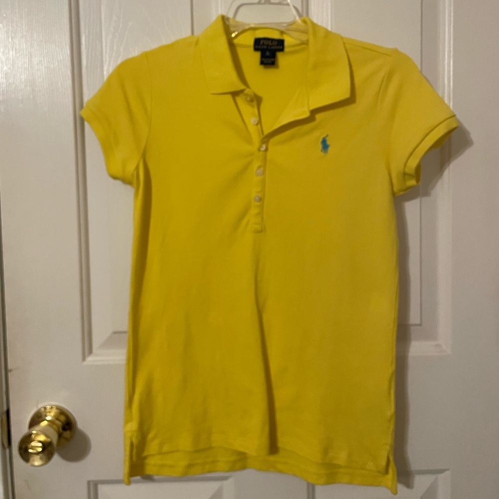 Polo Ralph Lauren Yellow Polo Shirt